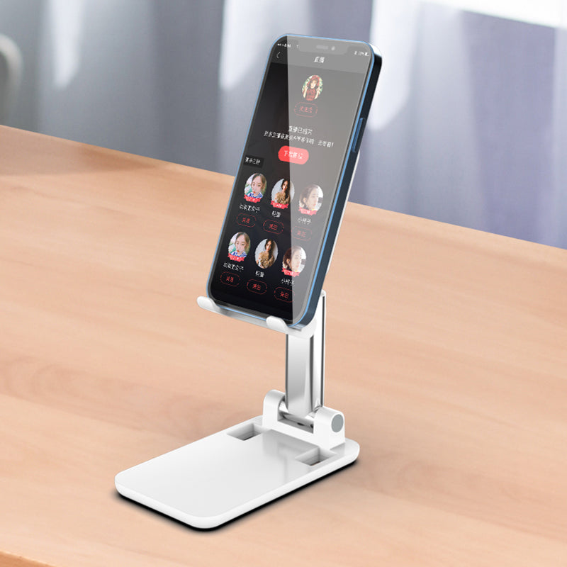 CCT18-M Cell Phone Stand Adjustable Angle Height Desk Phone Dock Holder with Foam Cotton Pad