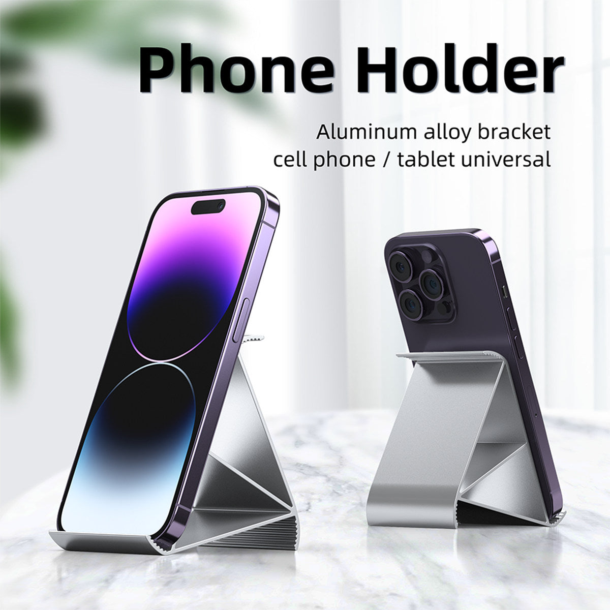 X3 Universal Mobile Phone Stand Desktop 3-Angle Adjustable Tablet Holder for 4-13 inches Devices