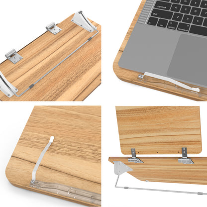 BG-5LW Desktop Laptop Stand Folding Book Holder Portable Reading Stand for Home, Dormitory