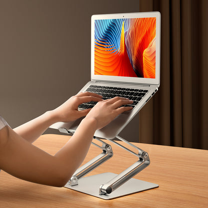 AP-2DH Folding Portable Desktop Laptop Holder Multi-Angle Adjustable Aluminum Alloy Notebook Stand