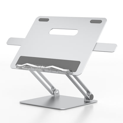 AP-2DB Aluminum Alloy Portable Folding Laptop Stand Adjustable Hollow Heat Dissipation Notebook Holder with Book Clips