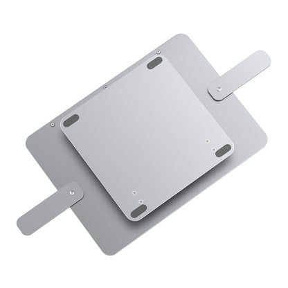 AP-2DB Aluminum Alloy Portable Folding Laptop Stand Adjustable Hollow Heat Dissipation Notebook Holder with Book Clips