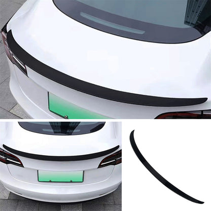 Car Rear Wing Free-Punching Car Spoiler Wing Decorative Strip Spoiler for 21-22 Model Y