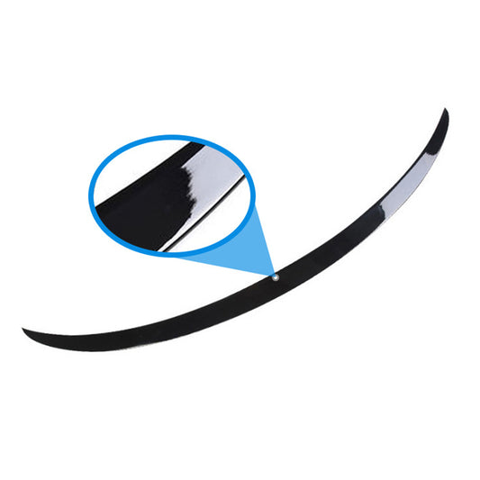 Car Spoiler Wing Decorative Strip Spoiler Non-Punching Car Rear Wing for Tesla Model 3 (17-22)
