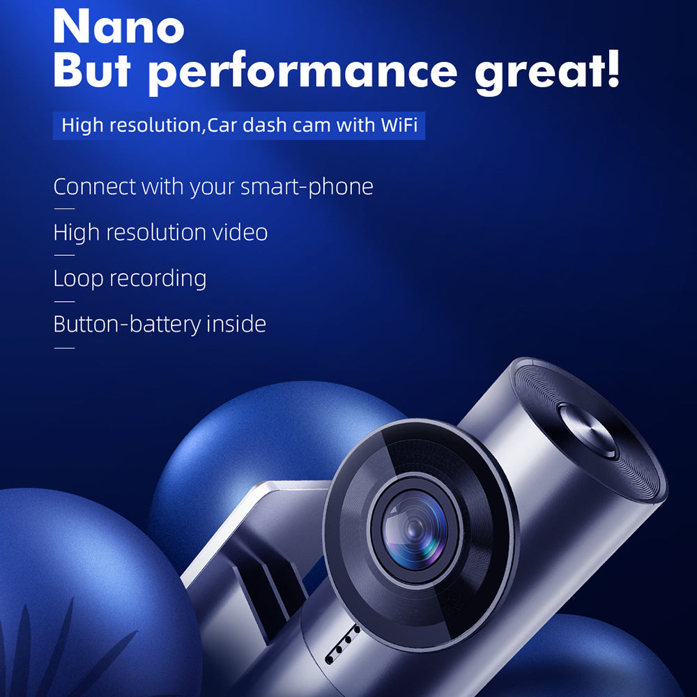 ANYTEK Q1 Dash Cam Car DVR HD 1080P Mini Parking Monitor WiFi Connect Driving Camera Recorder