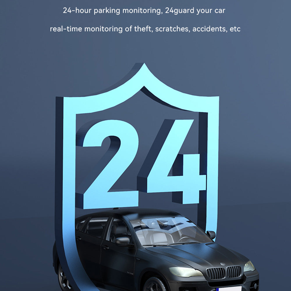 G30 2.4-inch Car DVR Parking Monitoring Night Vision Dash Cam Front Rear Dual Camera Driving Recorder