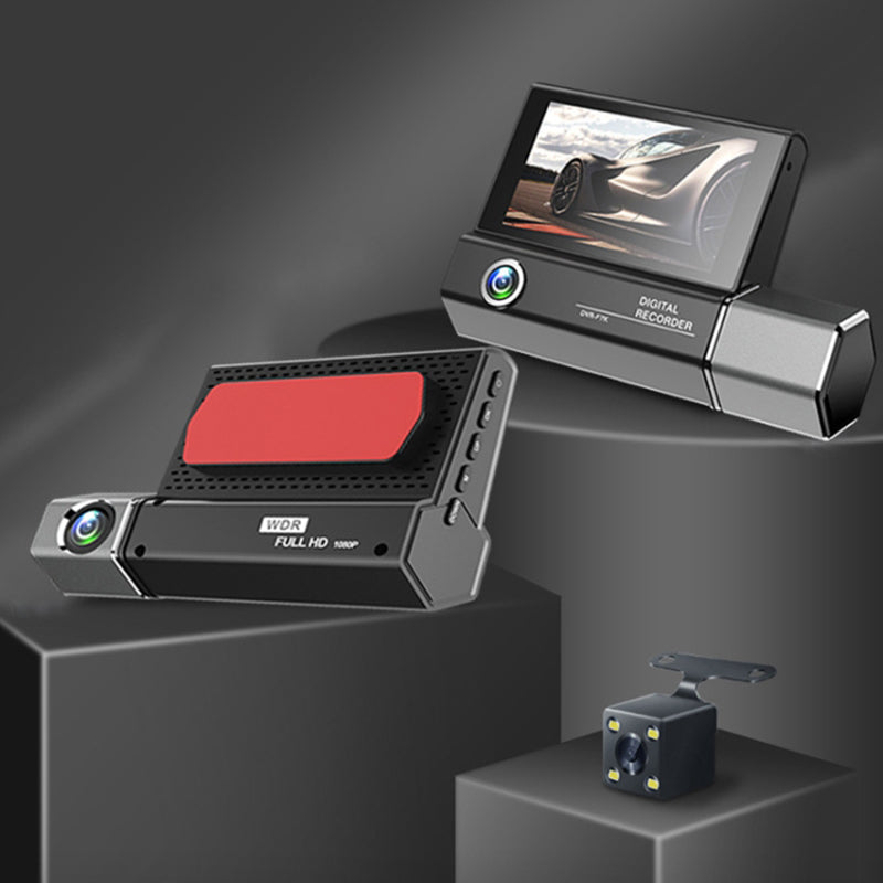 F10 3.0 Inch HD 1080P Car Dash Cam Data Recorder Wide Angle Night Vision G-sensor Parking Monitor