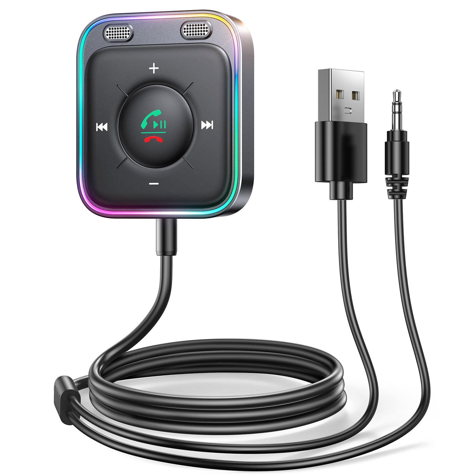 JOYROOM JR-CB3 Car Bluetooth Receiver BT 5.3 Wireless Receiver ENC Call Noise Reduction Audio Adapter for Cars