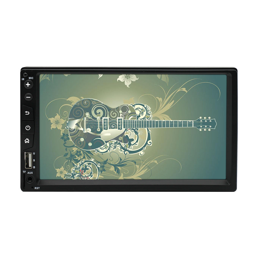 7701B-1 7-inch MP5 Carplayer with Steering Wheel Controller Center Console Video Recorder