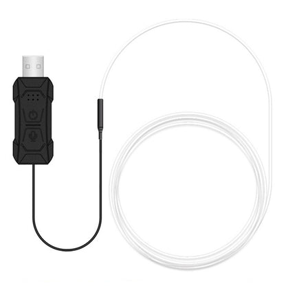 K3U 3m K-Series Car Interior Decor Flexible Fiber Optic RGB LED Strip Light Atmosphere Lamp Support APP Control