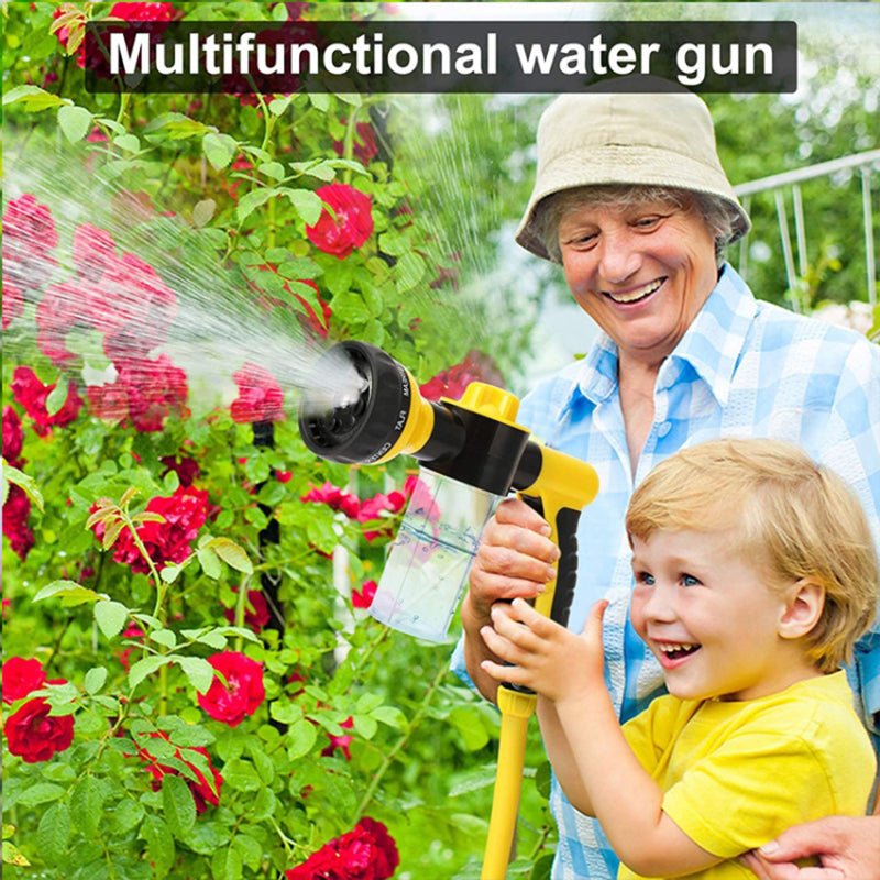 100ml Multi-Functional Water Gun Liquid-Filled High-Pressure Hand Sprayer for Washing Car Watering Lawn