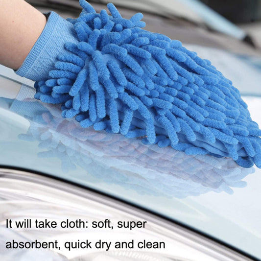 30Pcs / Set Car Cleaning Cloth Air Outlet Brush Vehicle Washing Mitten Detailing Brushes Scrub Pads Kit