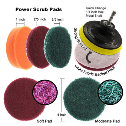 30Pcs / Set Car Cleaning Cloth Air Outlet Brush Vehicle Washing Mitten Detailing Brushes Scrub Pads Kit