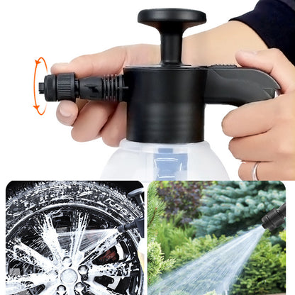 9319F 2L Foam Sprayer Watering Can Car Wash Cleaning Tool Foam Generator Bottle