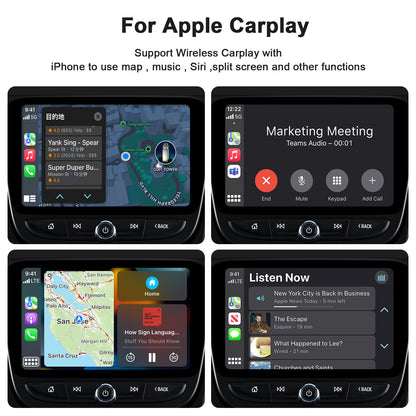 THT-020-2 iP Wireless CarPlay Converter Dongle for Wired CarPlay Car Adapter Support Online Update, Plug & Play