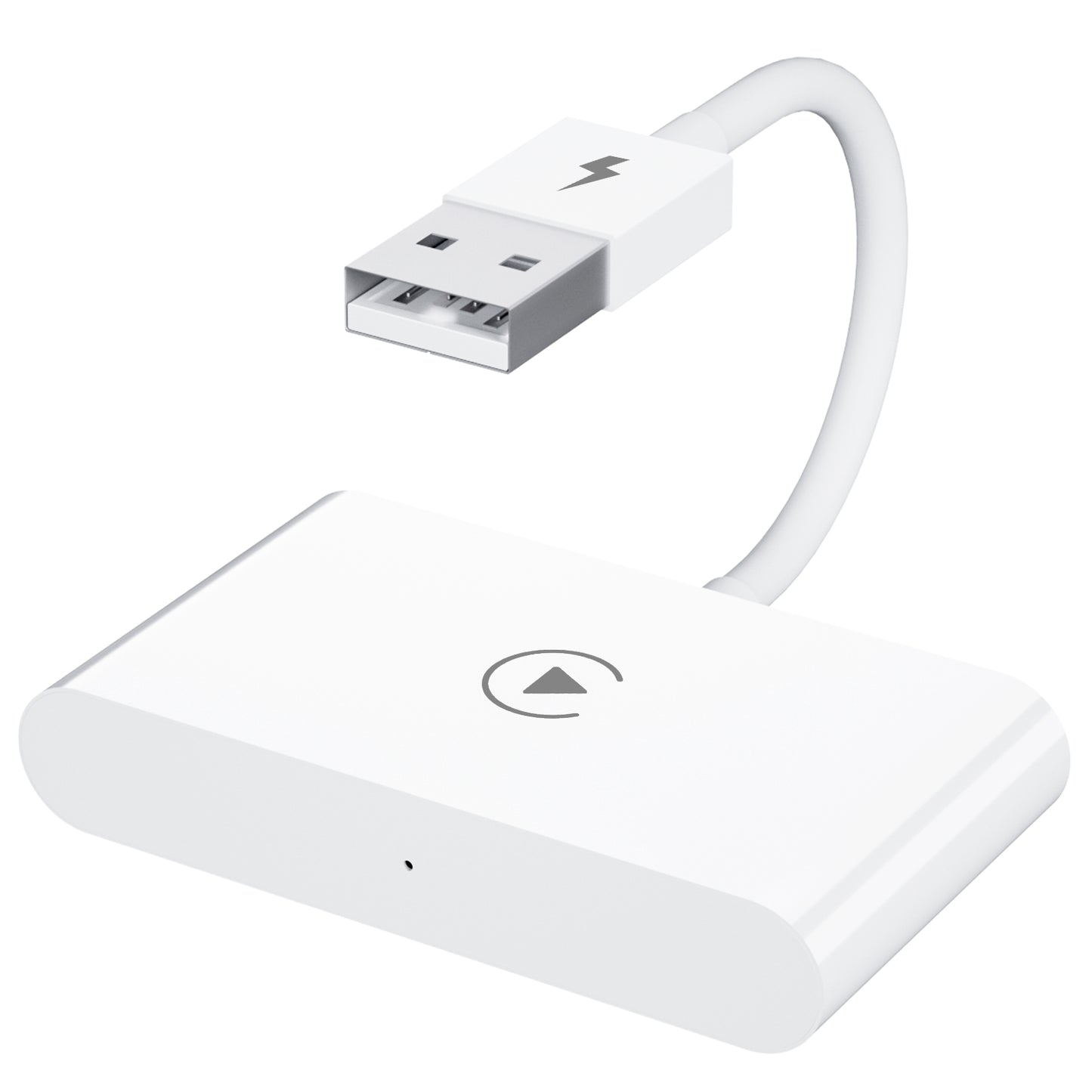 THT-020-2 iP Wireless CarPlay Converter Dongle for Wired CarPlay Car Adapter Support Online Update, Plug & Play
