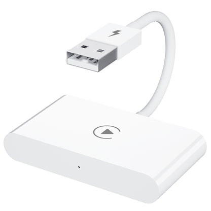 THT-020-2 iP Wireless CarPlay Converter Dongle for Wired CarPlay Car Adapter Support Online Update, Plug & Play