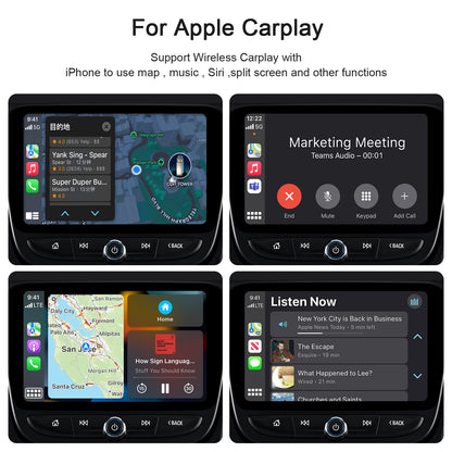 THT-020-2 iP Wireless CarPlay Converter Dongle for Wired CarPlay Car Adapter Support Online Update, Plug & Play