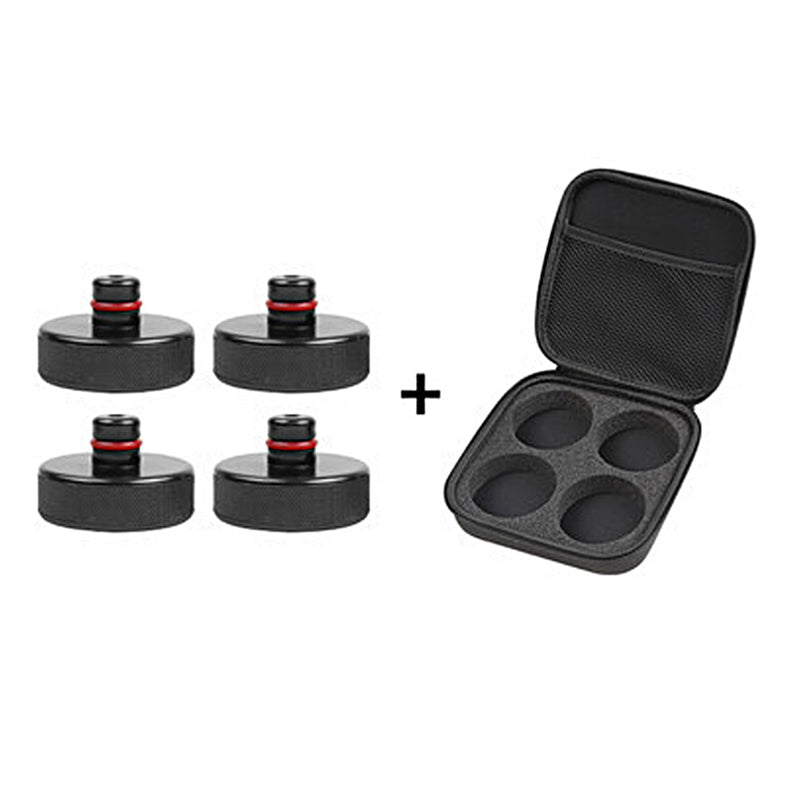 M30922 4Pcs For Tesla Model 3 / X / S / Y Car Rubber Lifting Jack Pad Adapter Tool Chassis with Storage Bag
