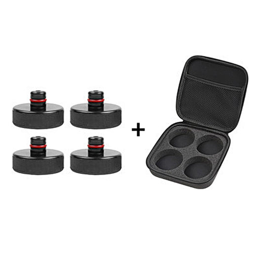 M30922 4Pcs For Tesla Model 3 / X / S / Y Car Rubber Lifting Jack Pad Adapter Tool Chassis with Storage Bag