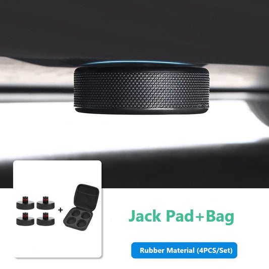 M30922 4Pcs For Tesla Model 3 / X / S / Y Car Rubber Lifting Jack Pad Adapter Tool Chassis with Storage Bag