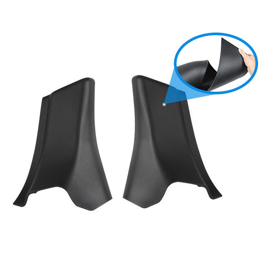 TSL21 2Pcs / Set For Tesla Model Y 21-22 Rear Trunk Corner Protection Cover ABS Car Trunk Side Guard