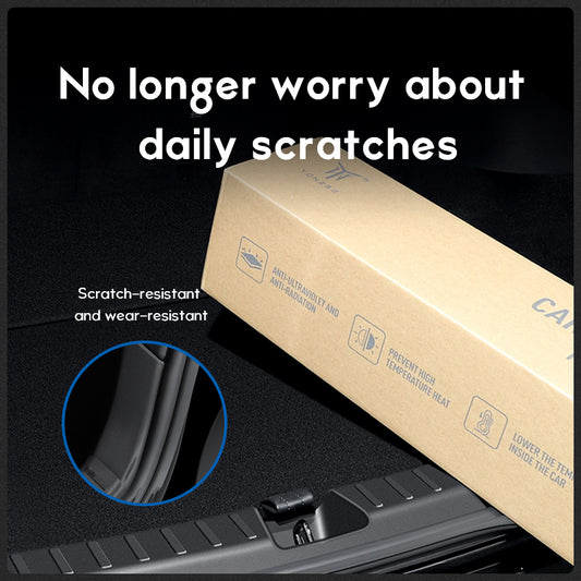 TSL21 2Pcs / Set For Tesla Model Y 21-22 Rear Trunk Corner Protection Cover ABS Car Trunk Side Guard