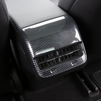 M30035 For Tesla Model 3 / Model Y Plastic Car Rear Air Vent Outlet Frame Interior Part