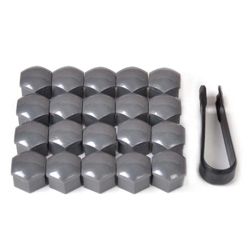 T98 20Pcs Wheel Screw Cap for Tesla Model 3 / X / S Car Nut Bolts Cap Tire Modify Dustproof Rustproof Cover Set