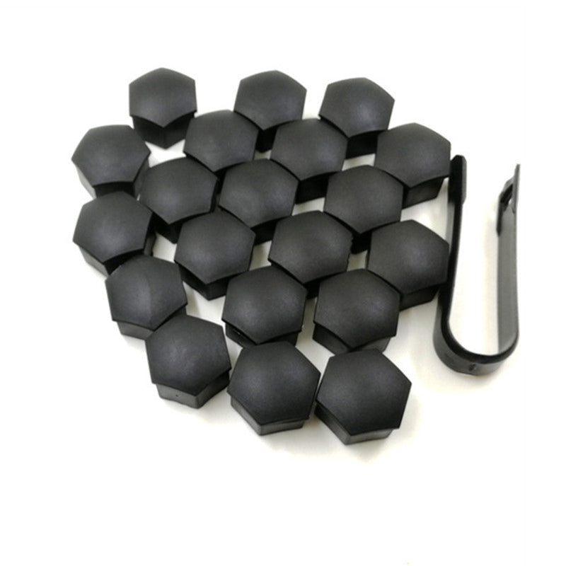 T98 20Pcs Wheel Screw Cap for Tesla Model 3 / X / S Car Nut Bolts Cap Tire Modify Dustproof Rustproof Cover Set