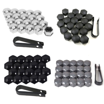 T98 20Pcs Wheel Screw Cap for Tesla Model 3 / X / S Car Nut Bolts Cap Tire Modify Dustproof Rustproof Cover Set