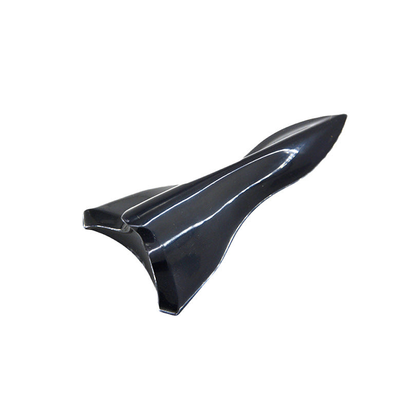 YT-1026 10Pcs / Set Auto Car Roof Shark Fins Vehicle Tail Wings Cover Trim Exterior Decoration Sticker