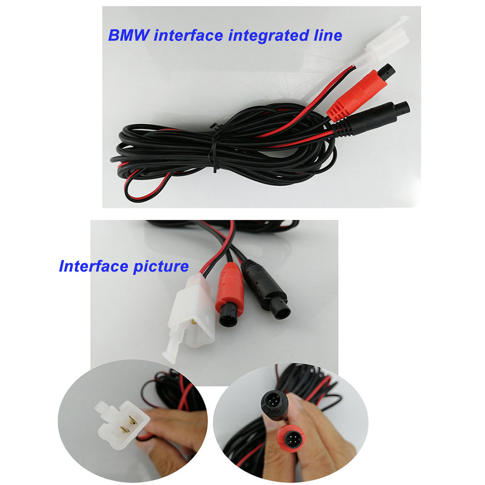 RH-303 4.3-inch TFT LCD Video Display Monitor with Mini Rear View Camera Parking and Reverse System Kit