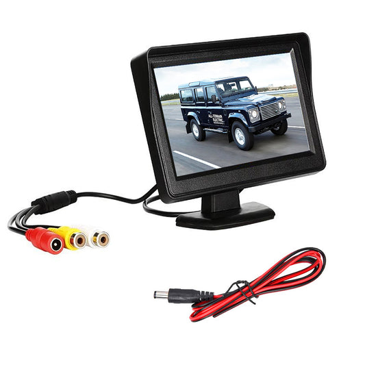 RH-301 4.3-inch Car Parking Monitor High-Definition Display Dual AV Input Vehicle Reversing Image Screen