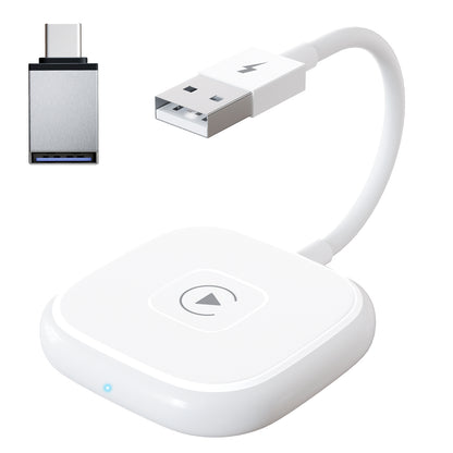 THT-020-4 Wireless CarPlay Adapter, CarPlay Dongle AI BOX for Wired CarPlay Cars, Wired to Wireless CarPlay Converter