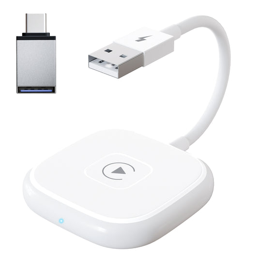 THT-020-4 Wireless CarPlay Adapter, CarPlay Dongle AI BOX for Wired CarPlay Cars, Wired to Wireless CarPlay Converter