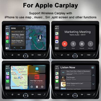 THT-020-4 Wireless CarPlay Adapter, CarPlay Dongle AI BOX for Wired CarPlay Cars, Wired to Wireless CarPlay Converter