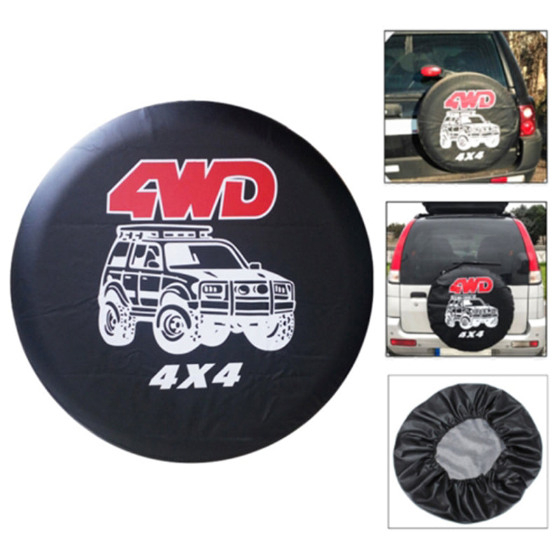 PVC Spare Tire Wheel Cover Waterproof Dust-proof Replacement Tire Protector