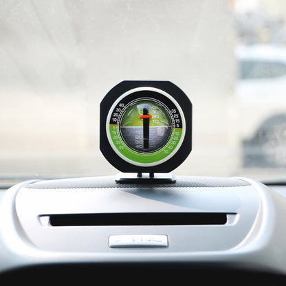 Car Mount Inclinometer with LED Light Rotating Inclination Measuring Gauges