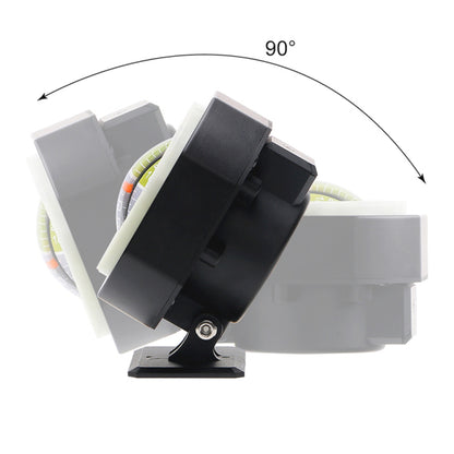 Car Mount Inclinometer with LED Light Rotating Inclination Measuring Gauges