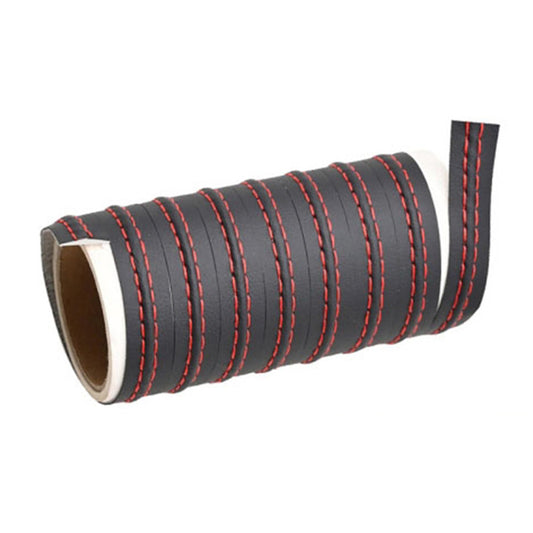 2m Car Center Console Decorative Strip PU Leather Adhesive Interior Trim Strip