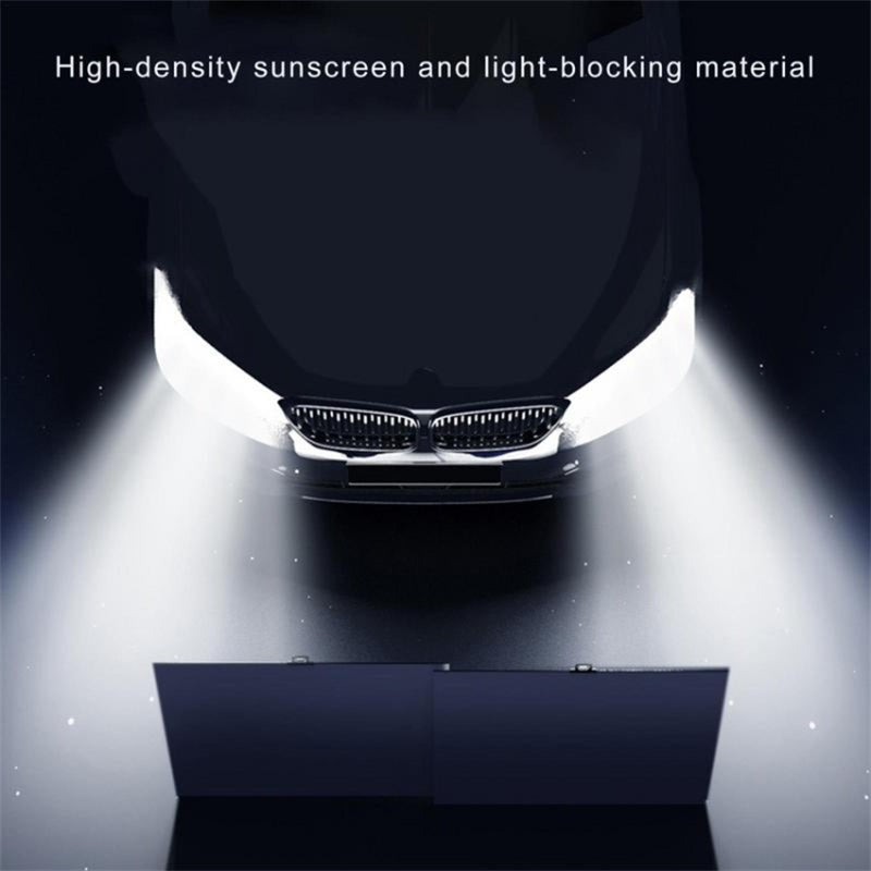 Car Windshield Sun Shade Auto SUV Sun Heat Block Hood Cover (2 Front Sun Visor + 4 Side Window Sunshade