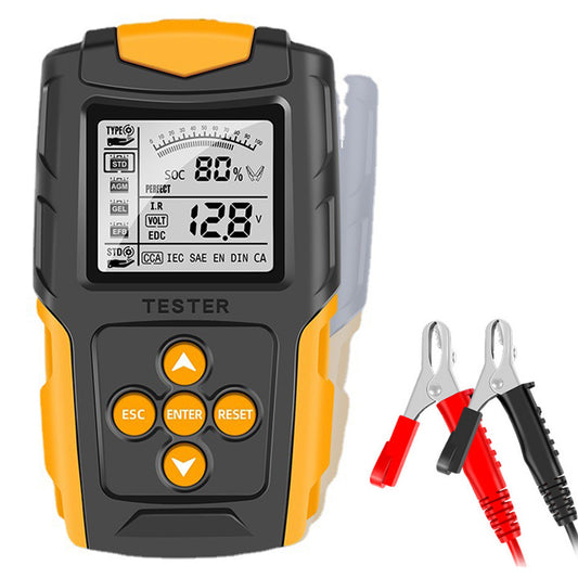 E-FAST TK100 12V / 24V Car Battery Tester Battery Analyzer Digital Resistance Measuring Instrument