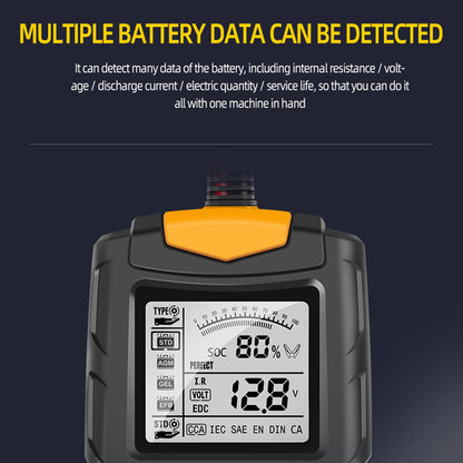 E-FAST TK100 12V / 24V Car Battery Tester Battery Analyzer Digital Resistance Measuring Instrument