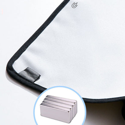 2938 Magnetic Single-Layer Car Sun Shade Rear Front Window Shade Side Window Sunshade UV Protection Cover