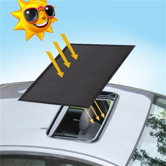 UV Protection Magnetic Car Sunroof Window Sunshade Anti Mosquito Mesh Cover Shading Net, Size S: 95*55cm