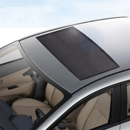 UV Protection Magnetic Car Sunroof Window Sunshade Anti Mosquito Mesh Cover Shading Net, Size S: 95*55cm