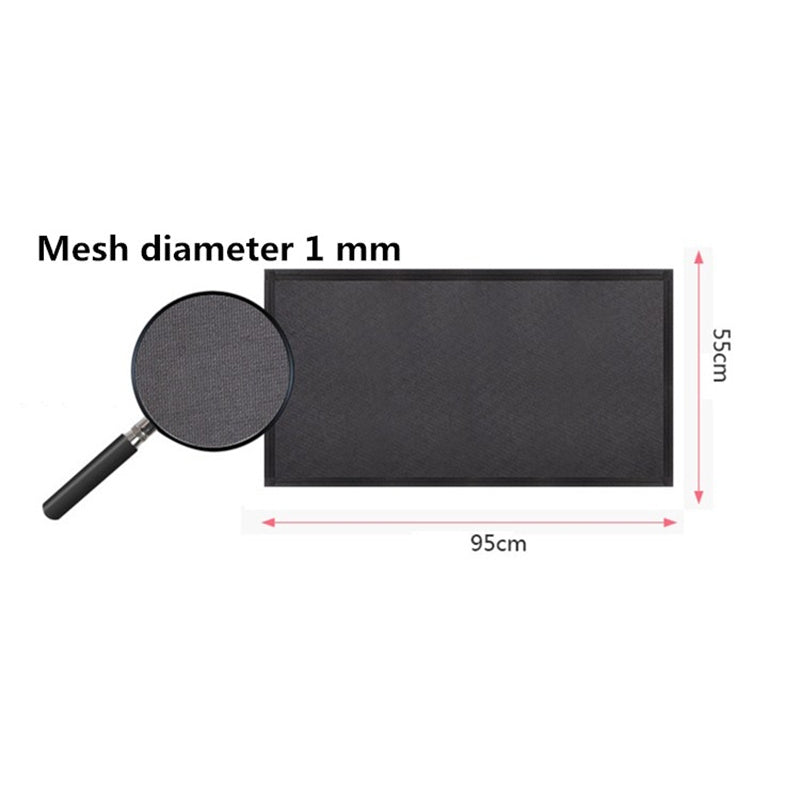 UV Protection Magnetic Car Sunroof Window Sunshade Anti Mosquito Mesh Cover Shading Net, Size S: 95*55cm