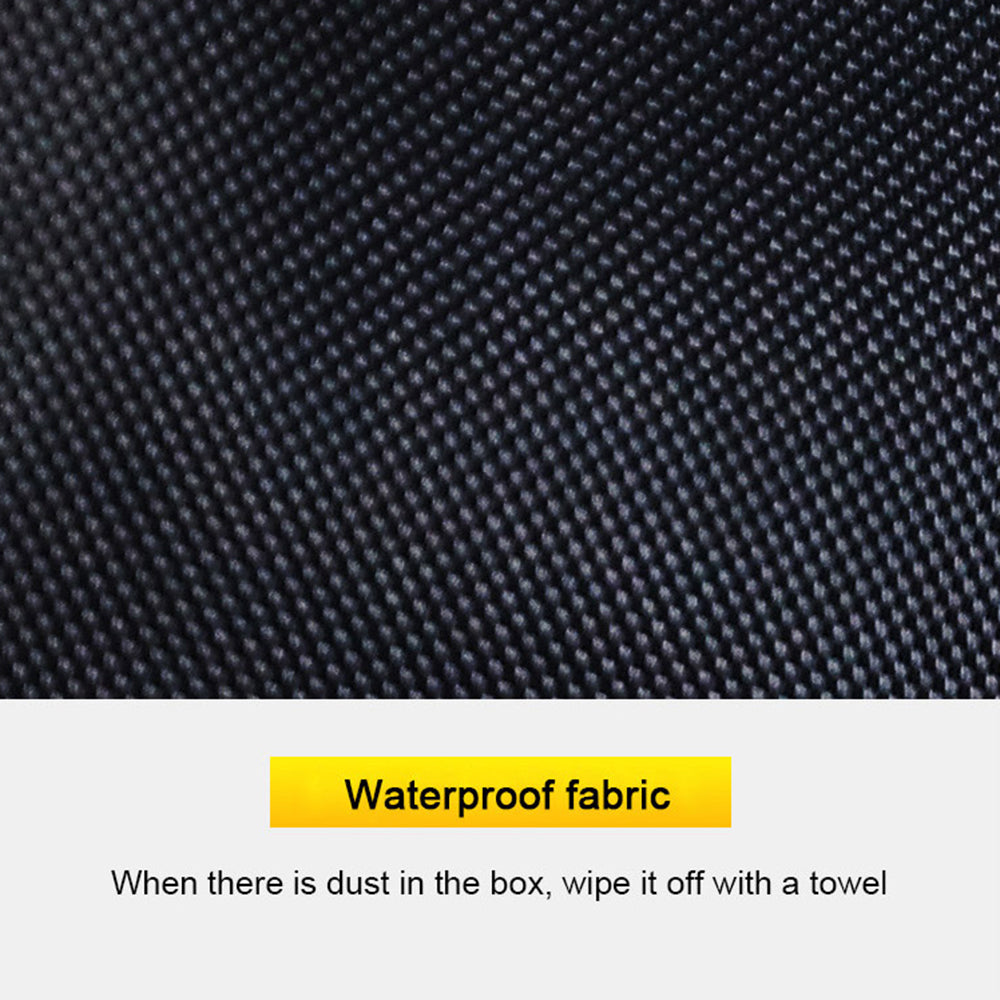 YH-4331 100L Car Trunk Storage Box Storage Case Outdoor Travel Trunk Organizer with Lid for SUV