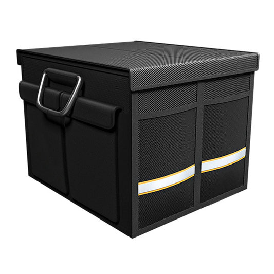 YH-4331 36L Reflective Outdoor Travel Trunk Organizer with Lid Folding Storage Case Car Trunk Box